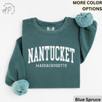 Nantucket Comfort Colors® T-Shirt, Nantucket Massachusetts Souvenir Shirt, Gift for Nantucket Sweatshirt, Nantucket Long-Sleeve Shirt