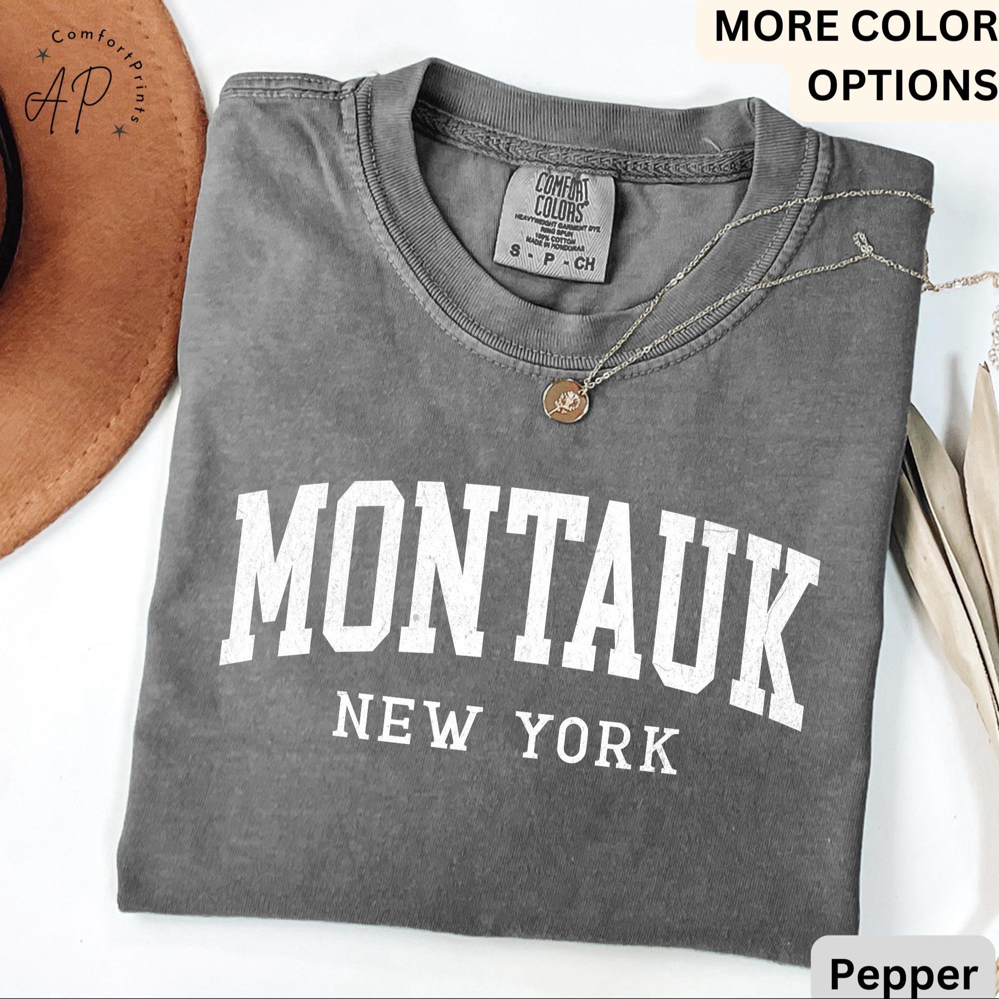 Montauk Comfort Colors® T-Shirt, Montauk New York Souvenir Shirt, Gift for Montauk Traveler