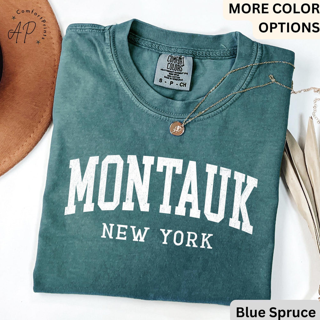 Montauk Comfort Colors® T-Shirt, Montauk New York Souvenir Shirt, Gift for Montauk Traveler