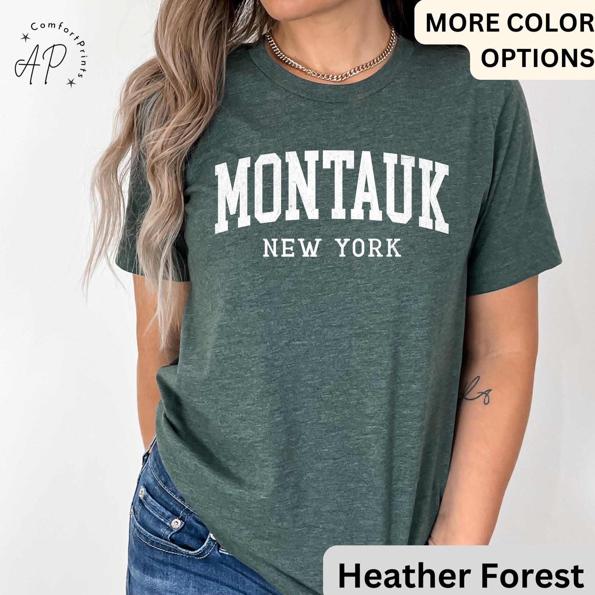 Montauk Comfort Colors® T-Shirt, Montauk New York Souvenir Shirt, Gift for Montauk Traveler