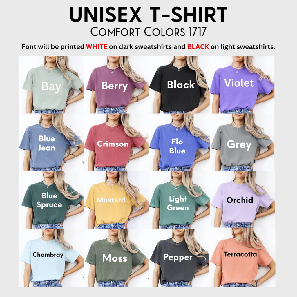 Lake Michigan Comfort Colors® T-Shirt, Lake Michigan Shirt, Gift for Lake Michigan Sweatshirt, Lake Michigan Long-Sleeve Shirt
