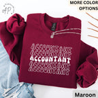 Accountant Comfort Colors® T-Shirt, Gift for Accounting Shirt, Accountant Sweatshirt, Public Accountant Long-Sleeve Shirt
