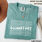 Accountant Comfort Colors® T-Shirt, Gift for Accounting Shirt, Accountant Sweatshirt, Public Accountant Long-Sleeve Shirt