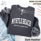 Myrtle Beach Comfort Colors® T-Shirt, Myrtle Beach South Carolina Souvenir Shirt, Gift for SC Sweatshirt, Myrtle Beach Long-Sleeve Shirt