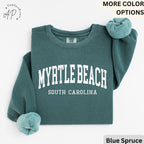 Myrtle Beach Comfort Colors® T-Shirt, Myrtle Beach South Carolina Souvenir Shirt, Gift for SC Sweatshirt, Myrtle Beach Long-Sleeve Shirt