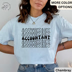 Accountant Comfort Colors® T-Shirt, Gift for Accounting Shirt, Accountant Sweatshirt, Public Accountant Long-Sleeve Shirt