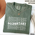 Accountant Comfort Colors® T-Shirt, Gift for Accounting Shirt, Accountant Sweatshirt, Public Accountant Long-Sleeve Shirt