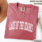 Lake of the Ozarks Comfort Colors® T-Shirt, Souvenir Ozark MO Shirt, Gift for Lake Ozarks Sweatshirt, Lake of the Ozarks Long-Sleeve Shirt
