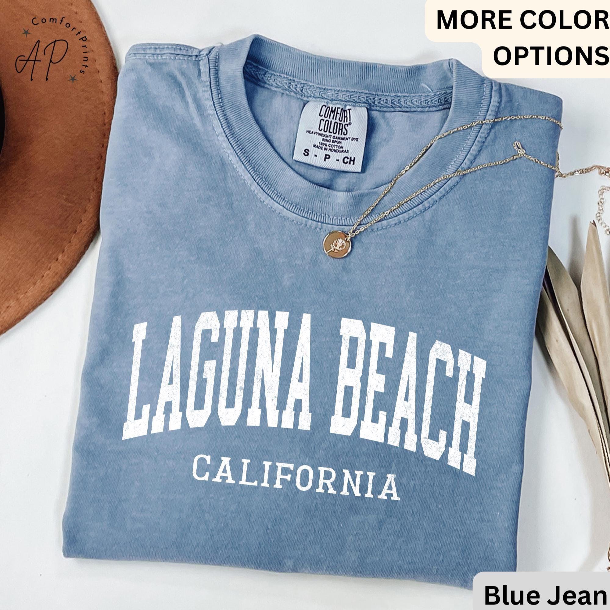 Laguna Beach Comfort Colors® Sweatshirt, Laguna Beach California Sweater, Gift for Laguna Beach T-Shirt, Laguna Beach Long-Sleeve Shirt