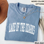 Lake of the Ozarks Comfort Colors® T-Shirt, Souvenir Ozark MO Shirt, Gift for Lake Ozarks Sweatshirt, Lake of the Ozarks Long-Sleeve Shirt