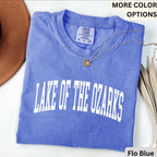 Lake of the Ozarks Comfort Colors® T-Shirt, Souvenir Ozark MO Shirt, Gift for Lake Ozarks Sweatshirt, Lake of the Ozarks Long-Sleeve Shirt