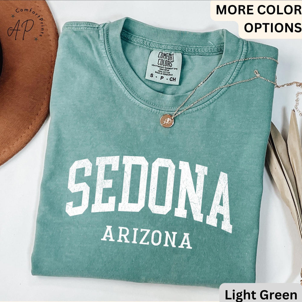 Sedona Arizona Comfort Colors® T-Shirt, Sedona Arizona AZ Shirt, Gift for Sedona Arizona Sweatshirt, Sedona Arizona Long-Sleeve Shirt