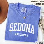 Sedona Arizona Comfort Colors® T-Shirt, Sedona Arizona AZ Shirt, Gift for Sedona Arizona Sweatshirt, Sedona Arizona Long-Sleeve Shirt