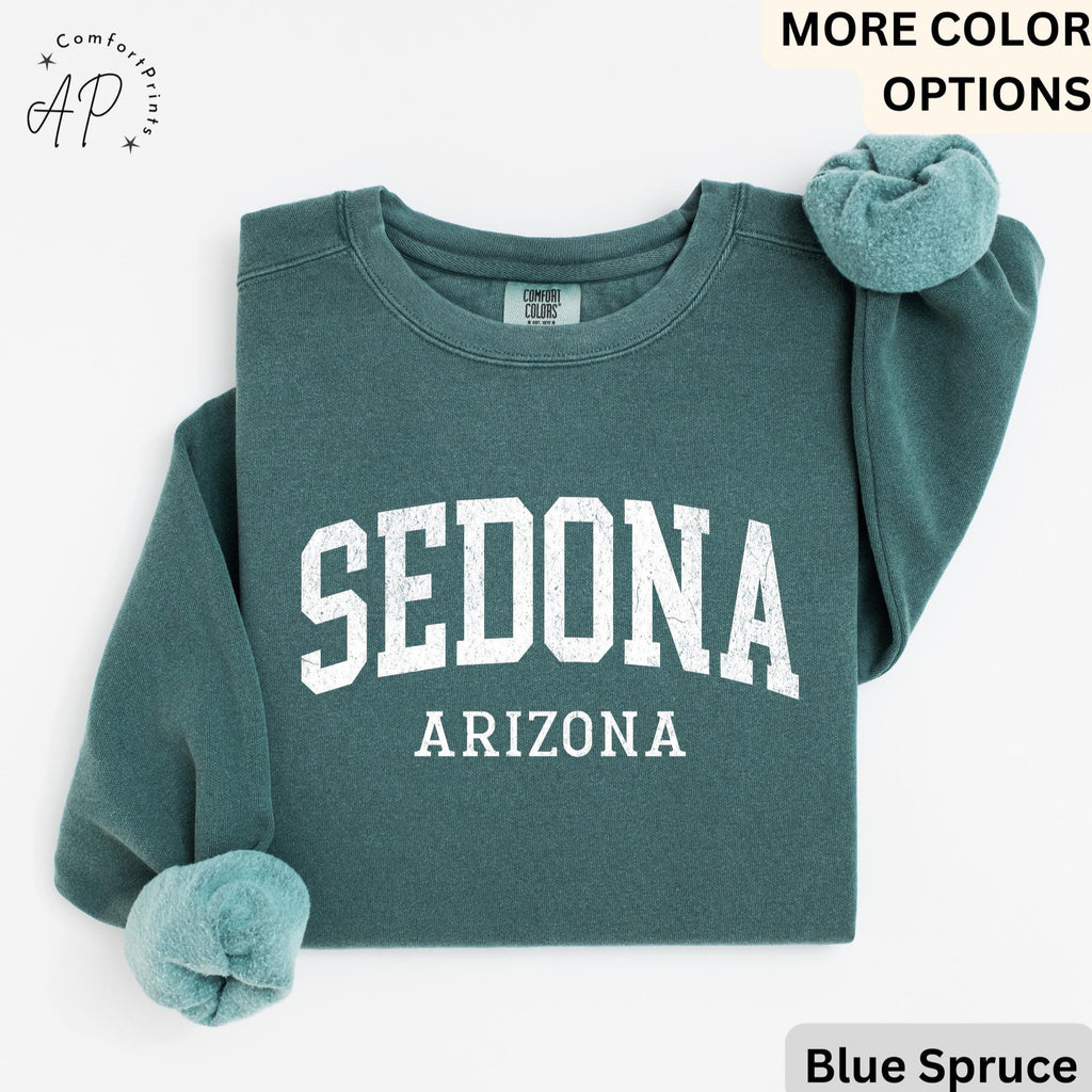 Sedona Arizona Comfort Colors® Sweatshirt, Sedona Arizona AZ Sweater, Gift for Sedona Arizona T-Shirt, Sedona Arizona Long-Sleeve Shirt