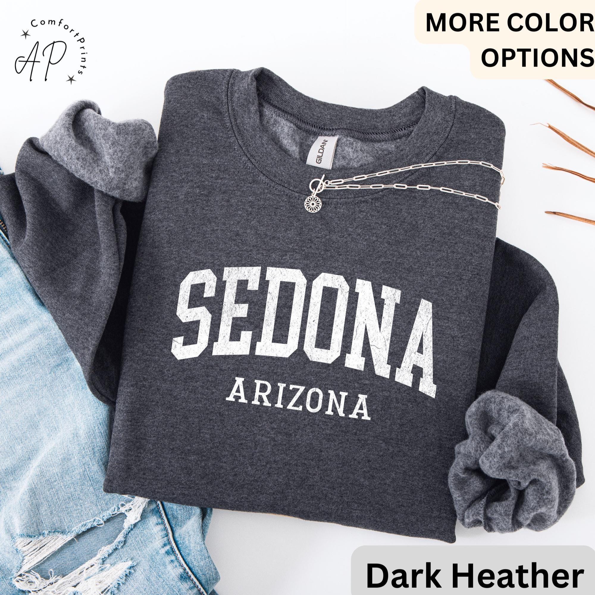 Sedona Arizona Comfort Colors® Sweatshirt, Sedona Arizona AZ Sweater, Gift for Sedona Arizona T-Shirt, Sedona Arizona Long-Sleeve Shirt