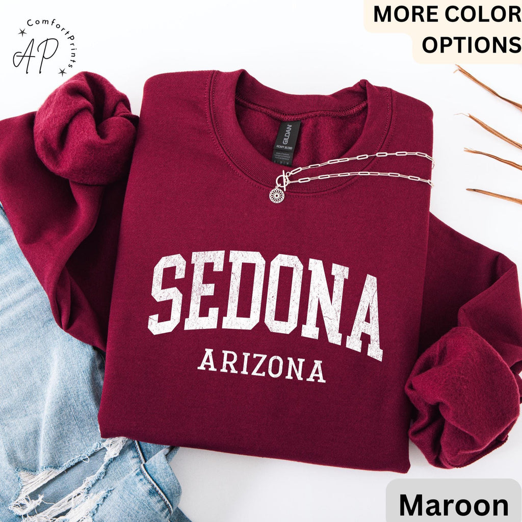 Sedona Arizona Comfort Colors® T-Shirt, Sedona Arizona AZ Shirt, Gift for Sedona Arizona Sweatshirt, Sedona Arizona Long-Sleeve Shirt