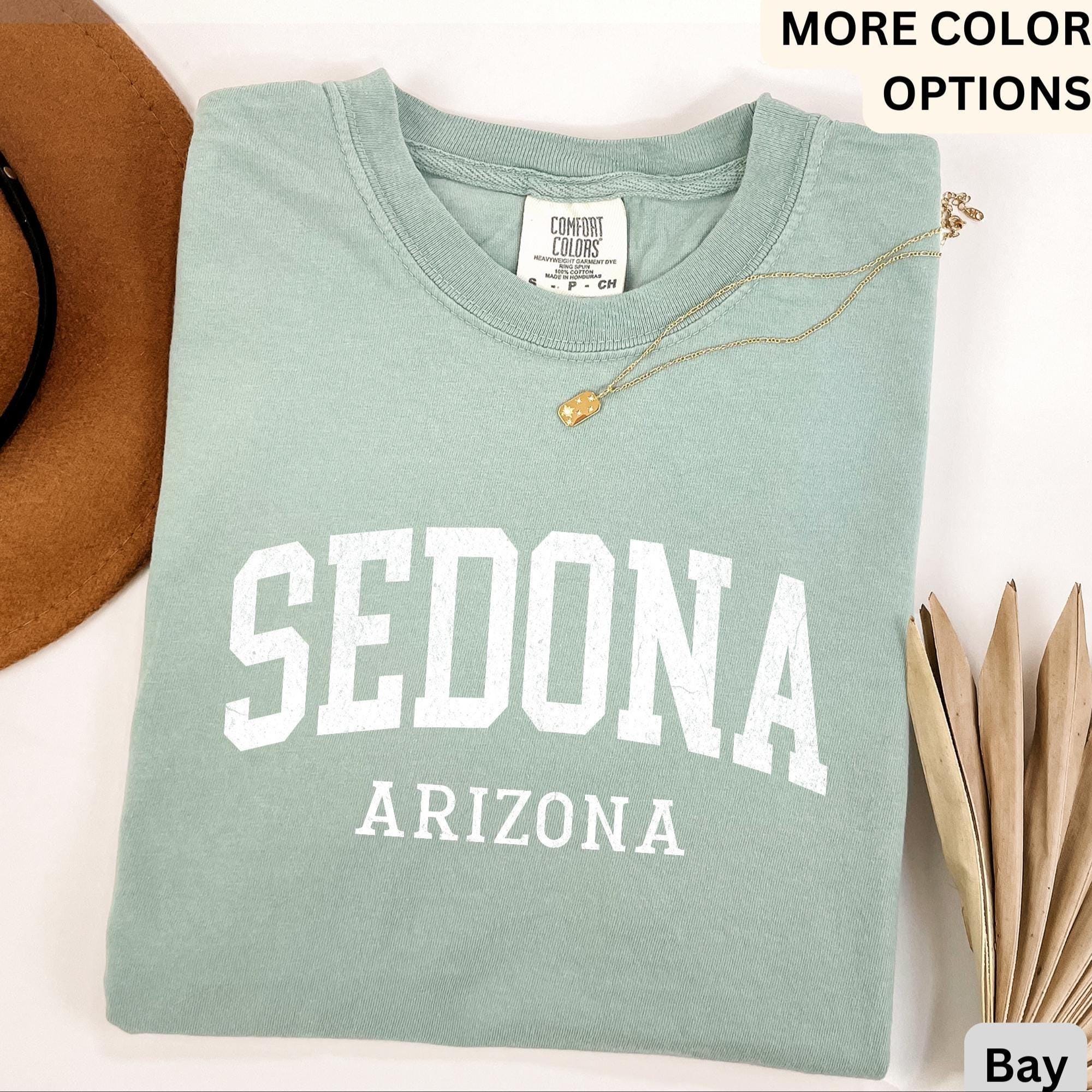 Sedona Arizona Comfort Colors® T-Shirt, Sedona Arizona AZ Shirt, Gift for Sedona Arizona Sweatshirt, Sedona Arizona Long-Sleeve Shirt