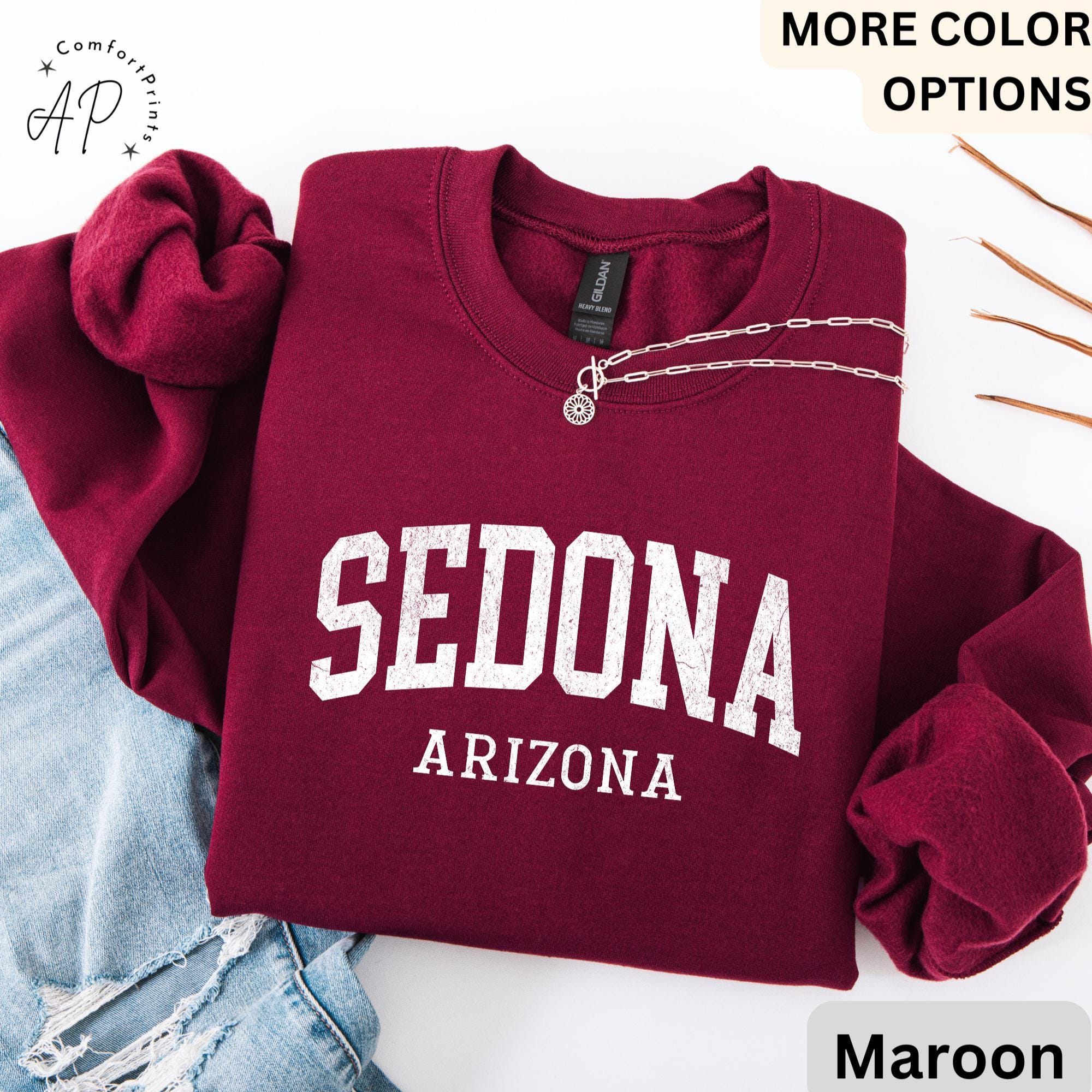 Sedona Arizona Comfort Colors® Sweatshirt, Sedona Arizona AZ Sweater, Gift for Sedona Arizona T-Shirt, Sedona Arizona Long-Sleeve Shirt