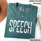 Speech Pathologist Comfort Colors® Shirt, Speech Language Pathologist T-Shirt, Speech Therapist Tee, Gift for SLP, Speech Language