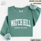 Watch Hill Comfort Colors® Sweatshirt, Watch Hill RI Sweater, Watch Hill Rhode Island T-Shirt, Watch Hill Vacation Long-Sleeve Shirt